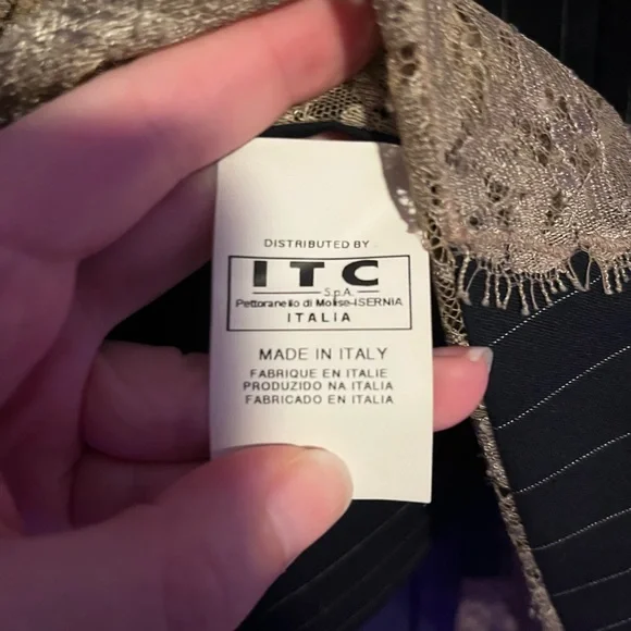 Gianfranco Ferre Vintage lace embellished blazer - Picture 3 of 5